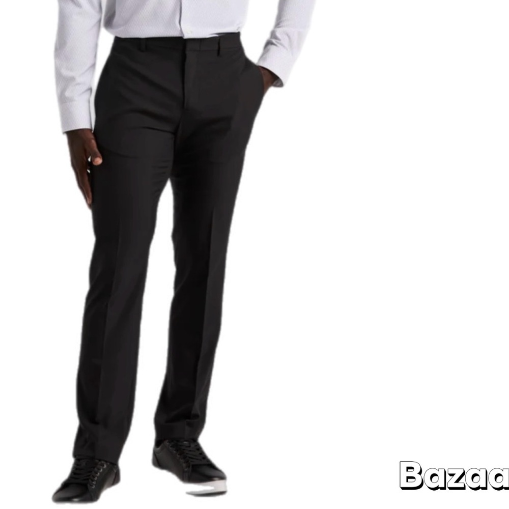 Sz 38/32 Perry Ellis SLIM FIT TECH PORTFOLIO DRESS PANT New